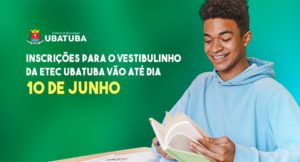 Inscrições paraVestibulinho da Etec vão até dia 10 de junho