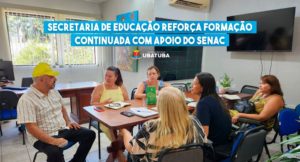 Rede municipal fortalece formação continuada com apoio do Senac