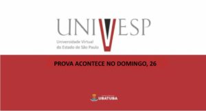 Vestibular Univesp 2026 acontece às 13h deste domingo, 26